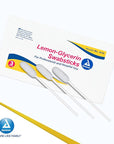 Dynarex lemon-glycerin swabsticks, pleasant tasting