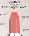 nude envie - Lipstick - Creamy & Long-Lasting Finish - Velvety Texture & Easy Application - Luxury Hydration - With Shea Butter, Vitamin E & Jojoba Oil - Vegan, Paraben-Free & Cruelty-Free - Joey