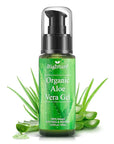 Aloe Vera Gel, Aloe Vera Gel Extracted from Freshly Cut Pure Aloe Leaves, Skin Care for Deeply & Rapidly Soothing, Firming, After Shave, Sunburn Relieve, etc (Travel Pack)