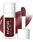 Hydrating Lip Glow Oil, Plumping Moisturizing Lip Oil Gloss, Smooth Lip Lines Plump Lip,Transparent Plumping Clear Glossy Tinted Balm Care 0.2Fl oz #Black Candy
