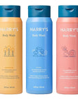 Harry's Men's Body Wash Shower Gel, Variety - Stone, Fig, Redwood (Pack of 3)