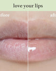 NOONI Korean Hydrating Lip Oil - Appletea | Long-Lasting, Moisturizing, Plumping, Revitalizing for Dry Lips, Waterproof, No Peel Off, Hydrating, Nourishing Crystal Clear, 0.12 FL Oz