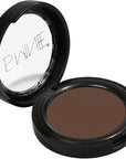 ISMINE Single Eyeshadow Powder Palette Matte Coffee, High Pigment, Longwear Single Brown Eye Makeup for Day & Night (#04)
