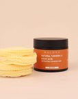 Turmeric kojic acid cleansing pads,