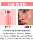 Milk Cooling Water Jelly Tint Blush Stick Face 0.18 fl oz