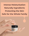 Grass Fed Beef Tallow for Skin Care, Face and Body Moisturizer Cream, Unadulterated Honey, Soothes Dryness, Repairs the Skin Barrier, 2 Oz