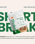310 Nutrition All-In-One Meal Replacement Shake - Plant-Based Protein Powder with High Fiber, Probiotics, Digestive Enzymes & Superfoods - Vegan, Low Carb, Keto & Paleo Friendly - Gingerbread - 28 Servings