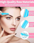66PCS Eyebrow Razor Multipurpose Exfoliating Dermaplaning Tool for Face Facial and Eyebrow Shaper with Precision Cover for Women Men Easy to Use (66PCS)