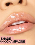 wet n wild MegaSlicks Lip Gloss, Ultra-Glossy, Vitamin-E Enriched, Ultra-Gloss High Shine Moisturizing, Cruelty-Free & Vegan - Snuggle Sesh