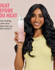 Drybar Hot Toddy Heat Protectant Mist Coconut Colada Scent - Full Size| Lightweight Heat Protectant for Hair protects from Heat & Styling with Curling, Straightening and Styling Irons