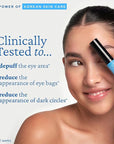 belif Aqua Bomb Cooling Eye Gel - Caffeine & Hyaluronic Acid for Puffiness & Hydration, Niacinamide & Vitamin C for Dark Circles, Adenosine & Collagen for Plumping & Firming, Korean Skin Care