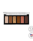 Milani Gilded Mini Eyeshadow Palette with 6 Matte & Shimmer Hues - Champagne Problems