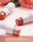 Cream Blush Stick for Cheek and Lip Tint, Skin(#3 Brighten)