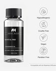 Hotel Scents Santal Diffuser Oil 120mL - Aromatherapy Fragrance Inspired by 5-Star Hotels - Notes of Sandalwood, Leather & Cedar - Inspired by Santal Perfume - Luxury Home Scents Refill