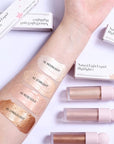 Liquid Highlighter Natural Glow For Face & Body, Rose gold)
