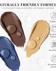 3PCS Eyeshadow Stick,Pro Longwear Matte Eye Shadow Sticks Pencil Crayon-Denim
