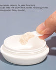 Dioche Loose Powder Container with Puff Sifter Lids,