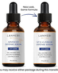 Lanmeri Ceuticals 15% Vitamin C + E + Ferulic Serum: Advanced Antioxidant Defense Formula with 1% Vitamin E & 0.5% Ferulic Acid – High-Stability Vitamin C Serum (1 fl oz)