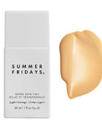 Summer Fridays Sheer Skin Tint - Skin Tint with Hyaluronic Acid - Helps Diminish Uneven Skin Tone - Sheer to Light Coverage - Shade 3 - Light with Golden Undertones (1 Fl Oz)