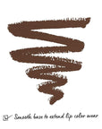 NYX PROFESSIONAL MAKEUP Slim Lip Pencil, Long-Lasting Creamy Lip Liner - Espresso