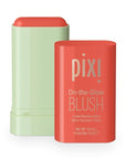 Pixi On-the-Glow Blush - Juicy, Hydrating Tinted Moisture Blush Stick with Ginseng, Aloe Vera & Fruit Extracts, For Cheeks & Lips, 19g / 0.6oz, Paraben-Free