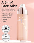 MISSHA Glow Skin Balm To Go Mist, 4-in-1 Hydrating, Refreshing, Makeup-Enhancing, Portable Dewy Glow Spray