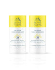 Oars + Alps Go Stick Clear SPF 35 Face Sunscreen, Skin Care Infused with Vitamin E and Antioxidants, Water and Sweat Resistant, TSA Friendly, 1.7 Oz, 2 Pack