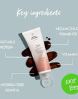 FOUR REASONS Color Mask - Bronze - (27 Colors) Toning Treatment, Color Depositing Conditioner, Tone & Enhance Color-Treated Hair - Semi Permanent Hair Dye, Vegan and Cruelty-Free, 6.76 fl oz