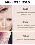 Kaely Pot Concealer Full Coverage Set,under Eye Brightener ojeras 02