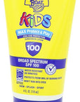 Banana Boat Kids Max Protect & Play Broad Spectrum Sunscreen SPF 100 4 oz