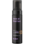 b.tan Violet Base Self Tanner Mousse | Love At First Tan - Best, 1 Hour Express Sunless Tanning Foam, Cancels Orange Tones, Dark Bronzing Glow, No Fake Tan Smell, Face & Body, 6.7 Fl Oz