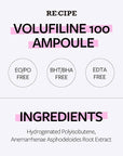 RECIPE Volufiline 100% Ampoule - From France, Sederma - Pure Volufiline Serum - DIY Skin Care Booster for Face & Body – Hydrating & Age-Defying Formula for Elevated Resilience (0.33 fl oz)