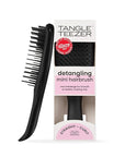 Tangle Teezer Ultimate Detangler Hairbrush, Eliminates Knots & Reduces Breakage, Mini Hair Brush for Travel, Small Hands & All Hair Types, Black