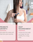 Hair Growth Spray for Men & Women – Natural Hair Thickening & Strengthening Treatment, Non-Greasy Scalp Spray with Herbal Extracts, Nourishes Roots & Reduces Hair Thinning – 50ml(2pcs)