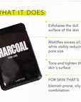 Lapcos charcoal sheet mask, daily