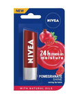 NIVEA Lip Balm, Pomegranate Shine, 4.8g