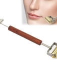 Double Head Design Face Massage Roller, Pressing