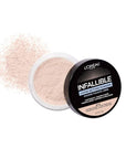 L'Oreal Paris Infallible Tinted Loose Setting Powders, Matte Finish, Lightweight, No White Cast, 2 Shades From Light To Deep, Translucent Medium-deep, 0.28 Oz