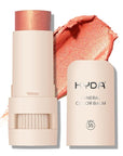 Mineral Color Balm, SPF 35 Multi Color Stick for Lips, Cheeks& Eyes, Blendable Creamy Lightweight Formula, Buildable Shimmer Finish, Multiuse Makeup Stick, Guava