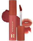 HOLIKA HOLIKA Butter Blur Lip Tint (03 AGING) - Korean Matte Lip Tint, Lightweight High-Pigmented Lips, Velvety Silky Smooth K-Beauty Lip Makeup, Long Wearing Formula