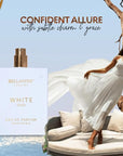 BellaVita Luxury White OUD Unisex Perfume 100Ml | Premium Arabic Men and Women Perfumes | Notes of Artemisia, Musk, Oud Vetiver and Freesias | Exquisite Unisex Arabian Perfume for Women & Men