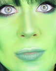 Go Ho Pastel Green Face Body Paint Stick,Water Based Washable Light Green Face Paint Stick,Non-toxic Full-coverage Cream Light Green Body Paint for Adults Children Halloween Cosplay SFX Makeup