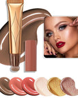 3 Color Contour Beauty Wand, Highlighter ,Blush,Face Concealer .(01#Contour +03#Blush+06#Highlighter)
