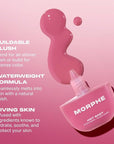 Morphe Hot Shot Blush Drops - Hydrating, Buildable Liquid Blush for Cheeks with Niacinamide and Antioxidants- Buildable, Waterweight Formula for a Natural Finish - Power Drip (0.5 Fl Oz)