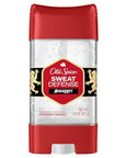 Old Spice Sweat Defense Antiperspirant Deodorant for Men, 24/7 Sweat & Odor Protection, Lasting Freshness, Clear Gel, Swagger Scent, 3.8 oz (Pack of 12)