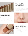 Beauty Balm Serum Boosted Skin Tint, Lightweight Solid Tinted Hydrating Serum Foundation Contour Stick for Women, Sheer to Medium Coverage, Radiant & Dewy Finish for Face Makeup (#06)