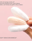 Dioche Loose Powder Container with Puff Sifter Lids,