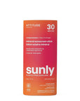 ATTITUDE Mineral Sunscreen Stick with Zinc Oxide, SPF 30, EWG Verified, Plastic-Free, Broad Spectrum UVA/UVB Protection, Dermatologically Tested, Vegan, Orange Blossom, 2.1 Ounces