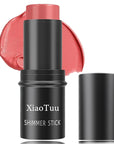 Cream Blush Stick,Blush Stick Long Lasting Non-greasy Multi Makeup Pen(05#)