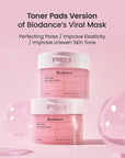 Biodance Collagen Gel Toner Pads | Pore Perfecting, Improving Elasticity, Korean Toner Pads for Sensitive Skin | 4.93 fl.oz.(140g), 60Pads